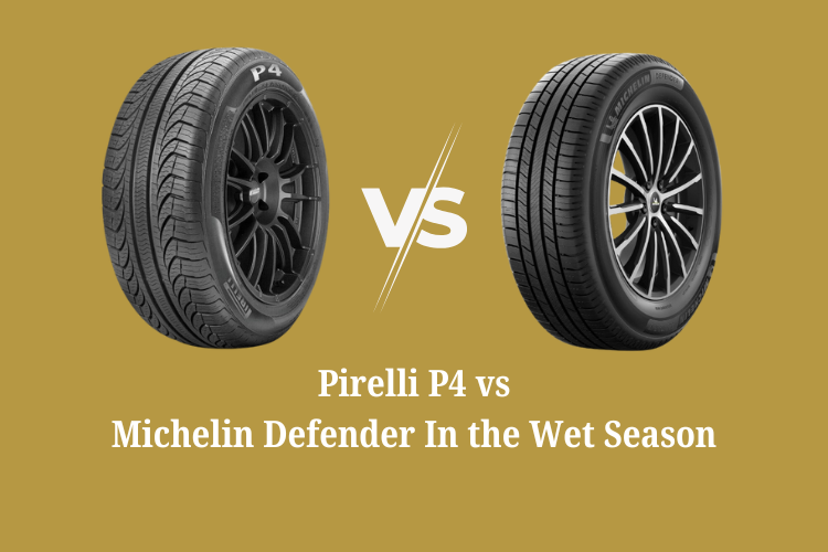 Pirelli P4 vs Michelin Defender In the Wet Season