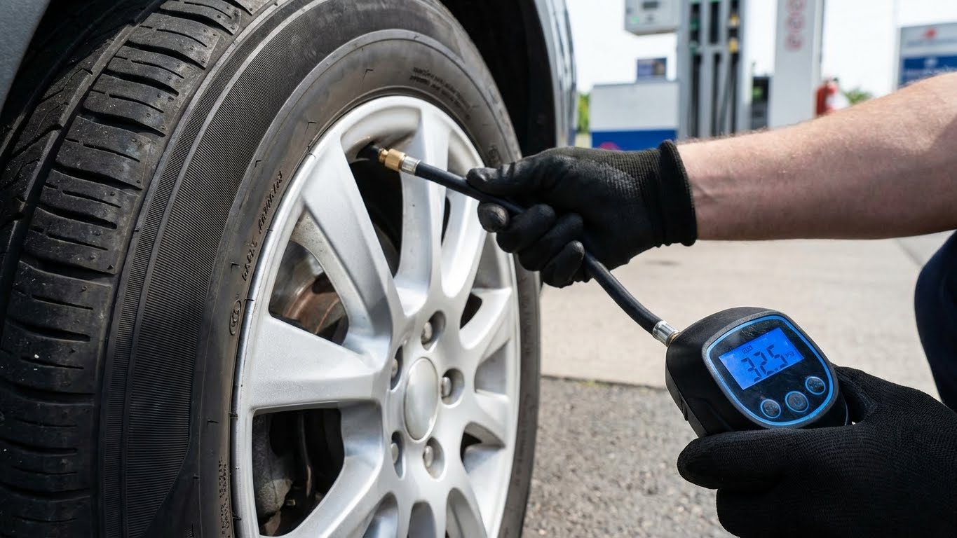 How Car Tires Inflate