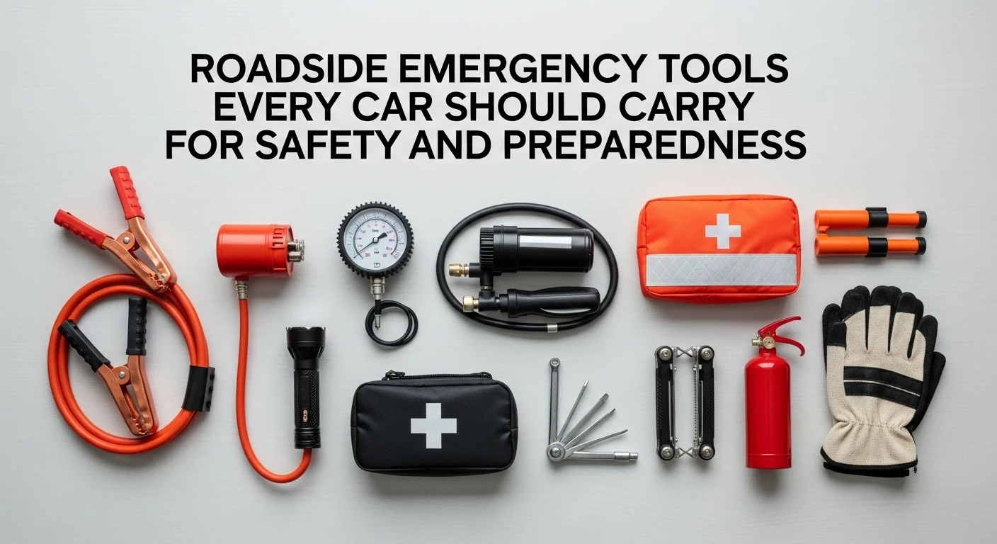 Roadside Emergency Tools Every Car Should Carry for Safety and Preparedness